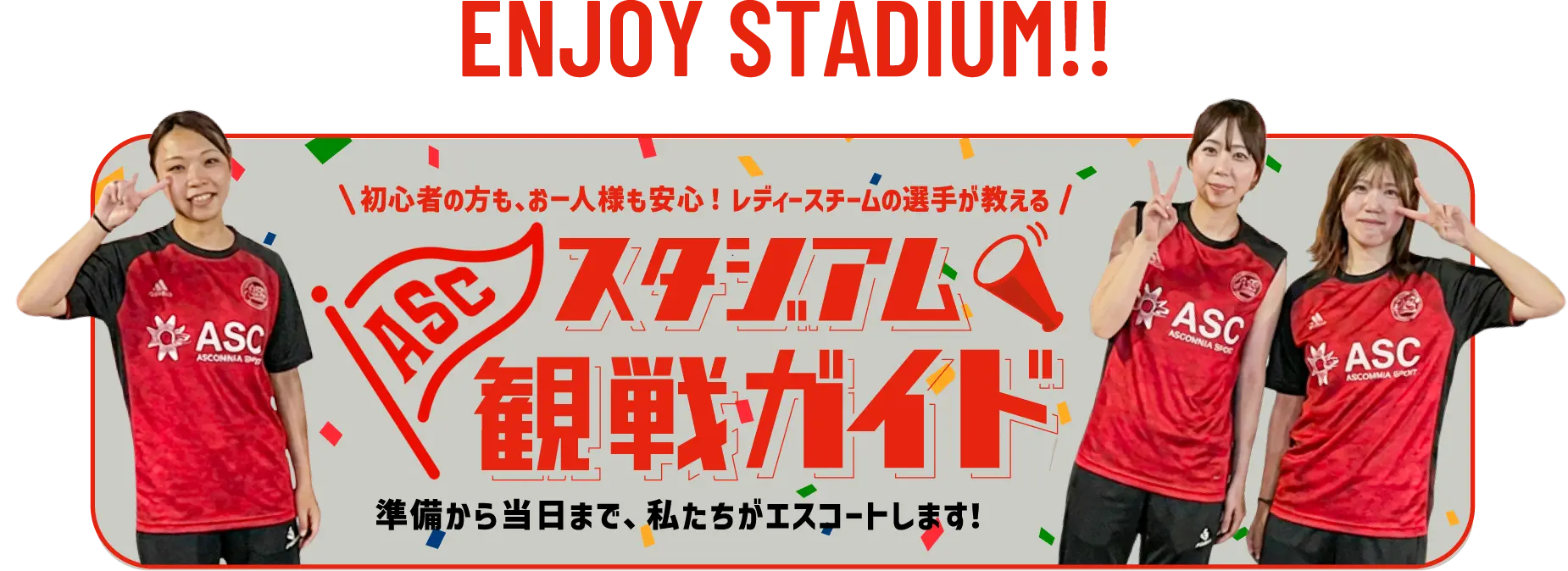 スタジアム観戦ガイド